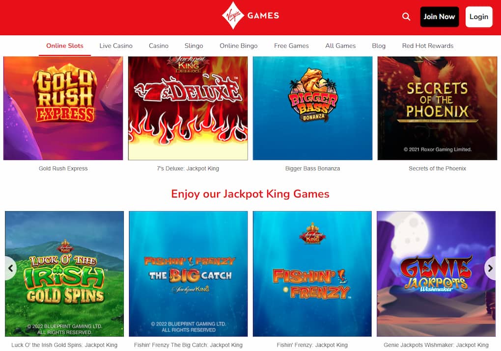 Virgin - Non GamStop Casinos
